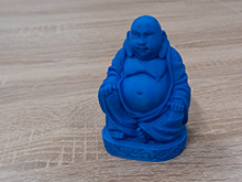Budha z modrého ABS