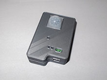 Krabička pro PIR senzor ze stříbrného PLA