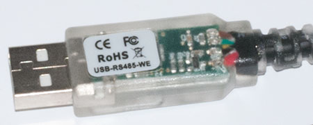 CE a FCC převodníku USB-RS485