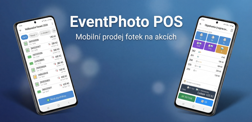 EventPhoto POS — mobilní prodej fotek na akcích